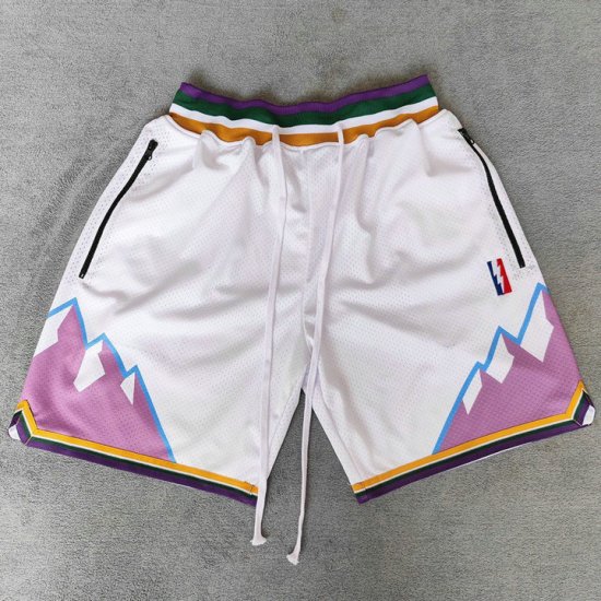 NBA Utah Jazz Trillest shorts blanc